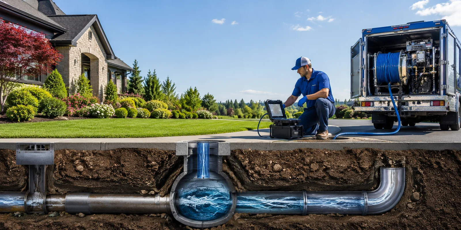 Drainage restoration information for Blairs, VA